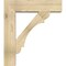 Ekena Millwork Olympic Block Rough Sawn Bracket w/ Offset Brace, Douglas Fir, 8"W x 30"D x 34"H BKT0806X30X34OLY05RDF - alternate 3